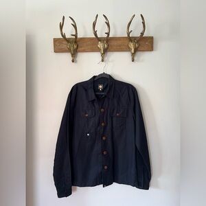 Pretty Green dark blue lightweight jacket